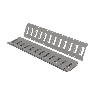 Vestil E-TRK-2-GY-4PK Steel E-Track