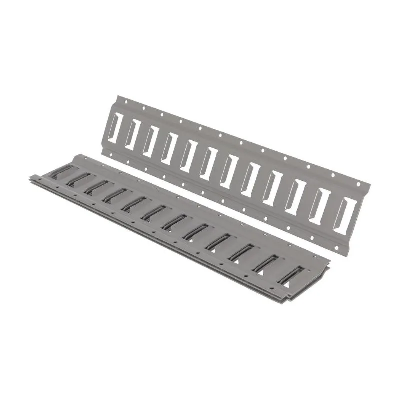 Vestil E-TRK-2-GY-4PK Steel E-Track