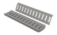 Vestil E-TRK-2-GY-6PK Steel E-Track