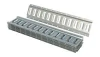 Vestil E-TRK-2-ZN-10PK Steel Zinc Plated E-Track