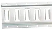 Vestil E-TRK-2-ZN-1PK Steel Zinc Plated E-Track 3