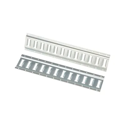 Vestil E-TRK-2-ZN-2PK Steel Zinc Plated E-Track