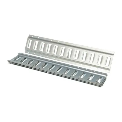 Vestil E-TRK-2-ZN-4PK Steel Zinc Plated E-Track