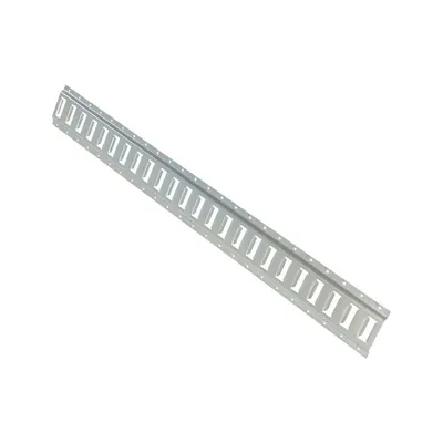 Vestil E-TRK-4-ZN-1PK Steel Zinc Plated E-Track