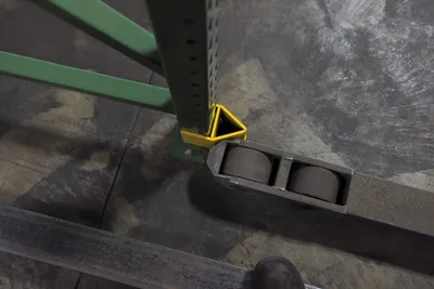 Vestil E-TRK-4-ZN-6PK loading dock equipment shown from an alternate angle