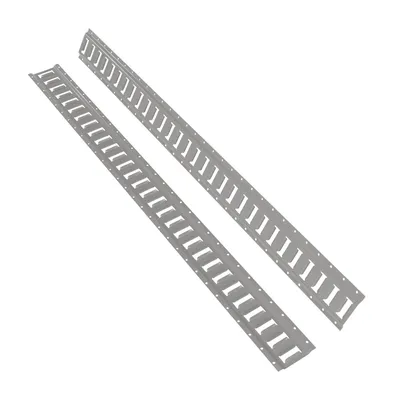 Vestil E-TRK-5-GY-2PK loading dock equipment shown from an alternate angle