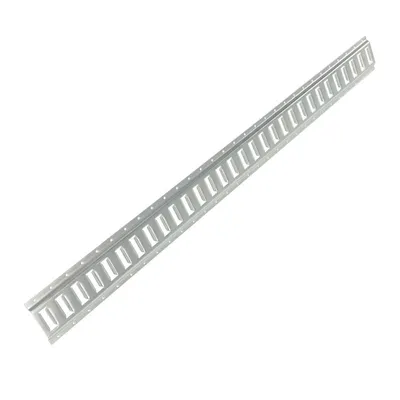 Vestil E-TRK-5-ZN-1PK Steel Zinc Plated E-Track