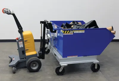 Vestil E-TUG-10 Steel Electric Powered Tugger