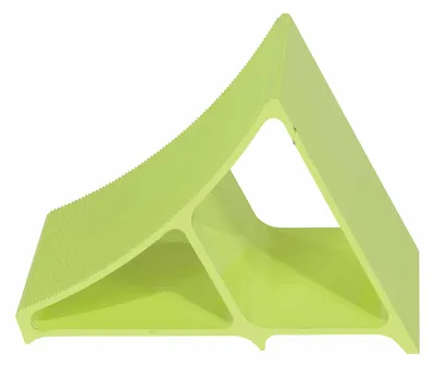 Vestil EALUM-7-FYL Aluminum Wheel Chock 5