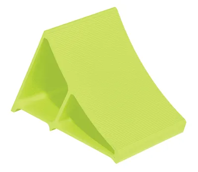 Vestil EALUM-7-FYL Aluminum Wheel Chock