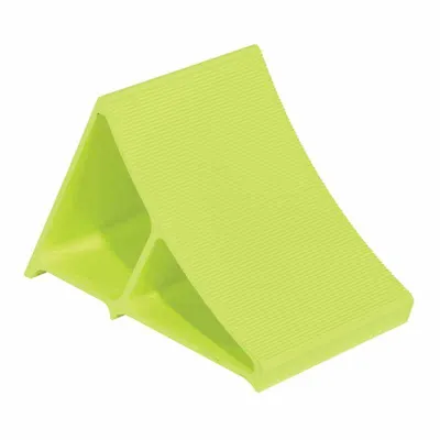 Vestil EALUM-7-FYL Aluminum Wheel Chock
