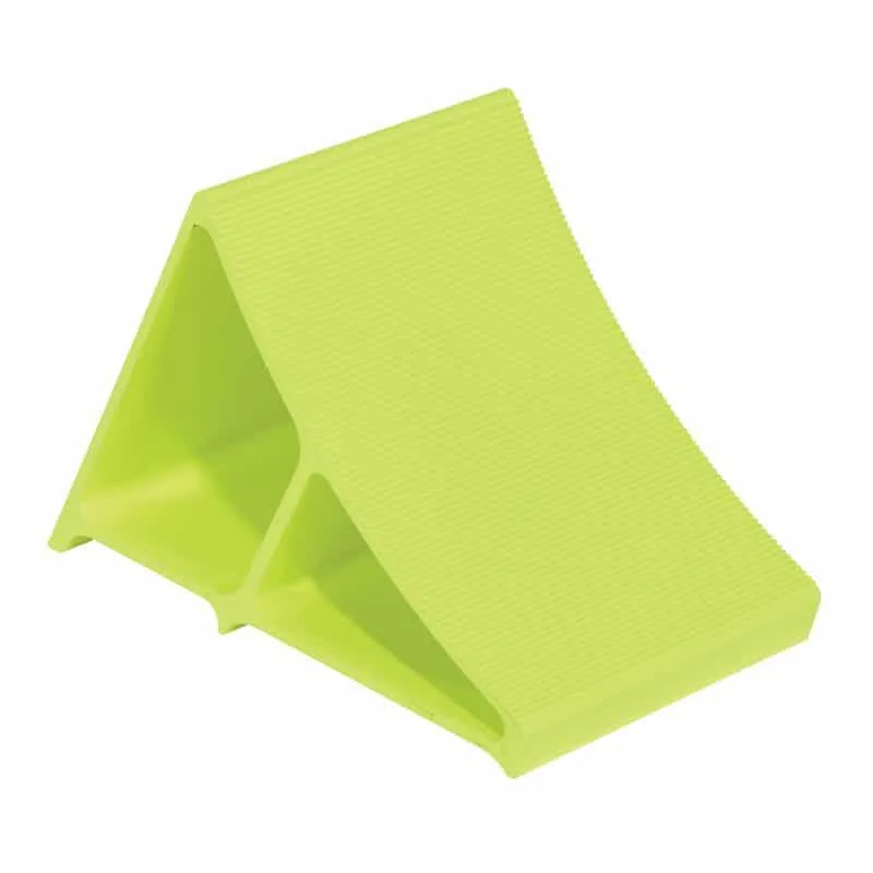 Vestil EALUM-7-FYL Aluminum Wheel Chock (1)