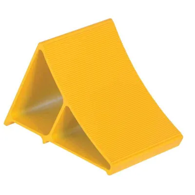 Vestil EALUM-YEL Aluminum Wheel Chock
