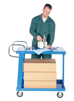 Vestil EASY-A-2436 utility cart shown from an alternate angle