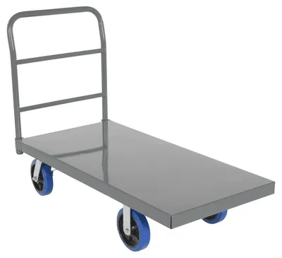 Vestil ECSPT-2448-C2D Steel Smooth Deck Platform Truck