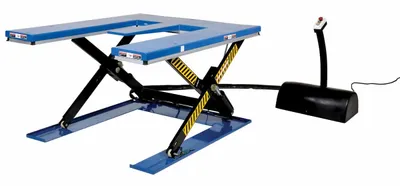 Vestil EHE-2 lift table shown from an alternate angle