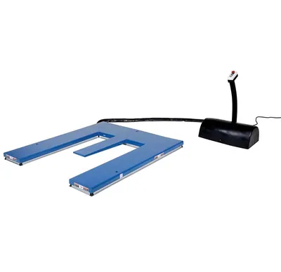 Vestil EHE-2 lift table shown from an alternate angle