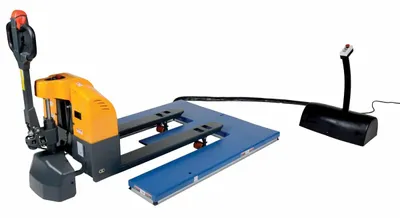 Vestil EHE-3 lift table shown from an alternate angle