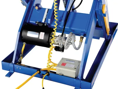Vestil EHLT-4048-3-43 lift table shown from an alternate angle