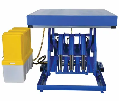 Vestil EHLT-4848-10-43 lift table shown from an alternate angle