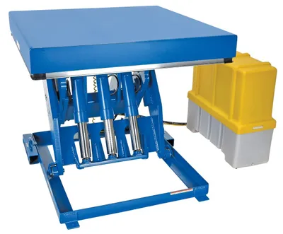 Vestil EHLT-4848-12-43 lift table shown from an alternate angle