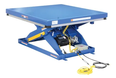 Vestil EHLT-4848-4-43 lift table shown from an alternate angle