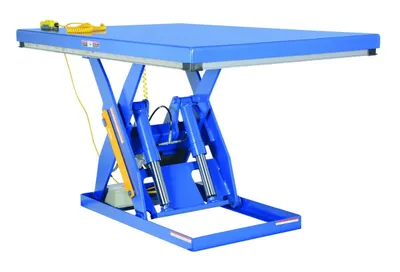 Vestil EHLT-4872-3-43 lift table shown from an alternate angle