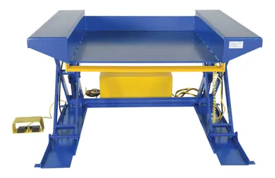 Vestil EHLTG-4450-2-36 lift table shown from an alternate angle
