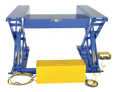 Vestil EHLTG-4450-2-36 lift table shown from an alternate angle