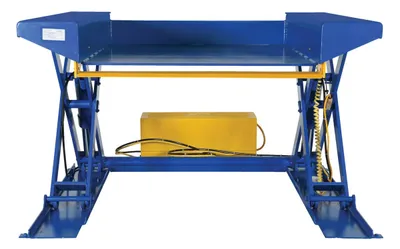 Vestil EHLTG-4450-4-36 lift table shown from an alternate angle