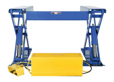 Vestil EHLTG-4450-4-36 lift table shown from an alternate angle