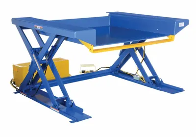 Vestil EHLTG-4470-2-48 GROUND LIFT SCISSOR TABLE 2K 44 X 73