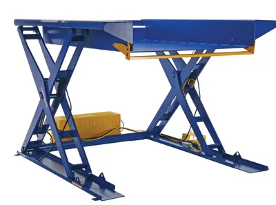 Vestil EHLTG-5270-2-48 GROUND LIFT SCISSOR TABLE 2K 52 X 73