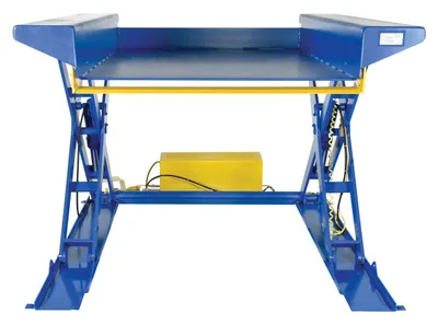 Vestil EHLTG-5270-4-48 lift table shown from an alternate angle