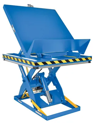 Vestil EHLTT-4848-2-47 LIFT &amp; END TILT SCISSOR TABLE 2K 48X48