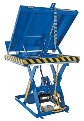 Vestil EHLTT-4848-3-47 lift table shown from an alternate angle