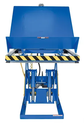 Vestil EHLTT-4848-4-47 lift table shown from an alternate angle