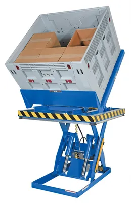 Vestil EHLTT-4848-4-47 lift table shown from an alternate angle