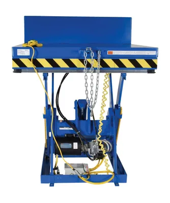 Vestil EHLTT-H-4848-2-47 lift table shown from an alternate angle