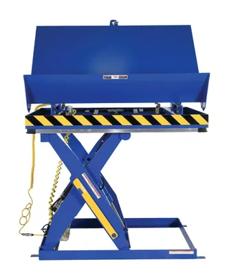 Vestil EHLTTS-3654-2-48 lift table shown from an alternate angle