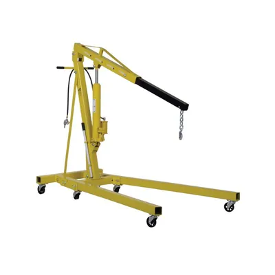 Vestil EHN-40-C-AH hoists and crane shown from an alternate angle