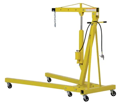 Vestil EHN-40-C-AH Air and Hand Pump Hydraulic Shop Crane 5