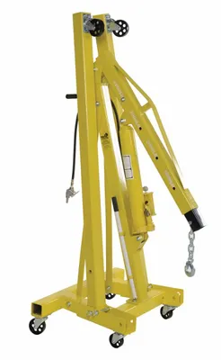 Vestil EHN-40-C-AH Air and Hand Pump Hydraulic Shop Crane 4