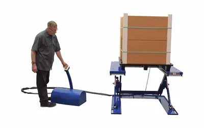 Vestil EHU-2 lift table shown from an alternate angle