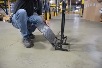 Vestil ELSS-3048 Ergonomic Lumbar Support Stand 9