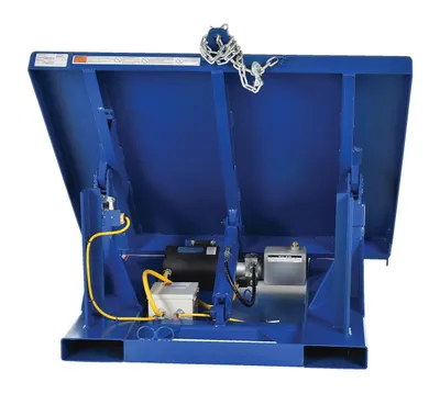 Vestil EM1-200-4848-4 lift table shown from an alternate angle