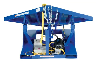 Vestil EMC-4848-2 tilter shown from an alternate angle