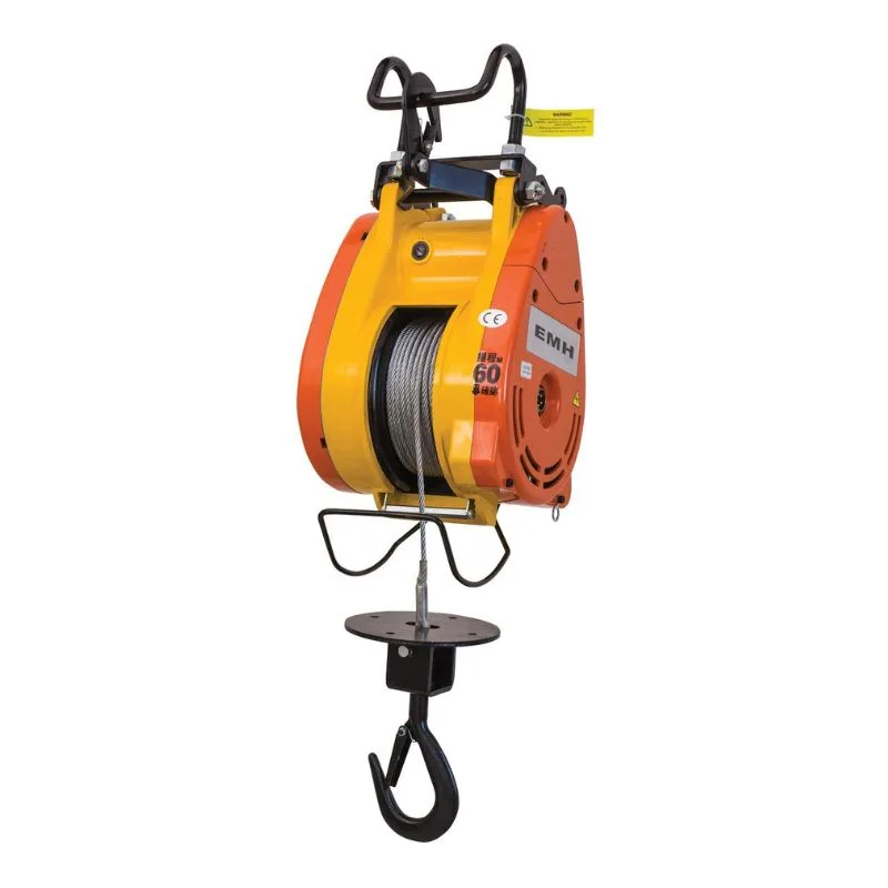 Vestil EMH-3 wire rope hoist