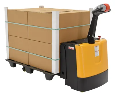 Vestil EPT-2547-30 pallet jack shown from an alternate angle