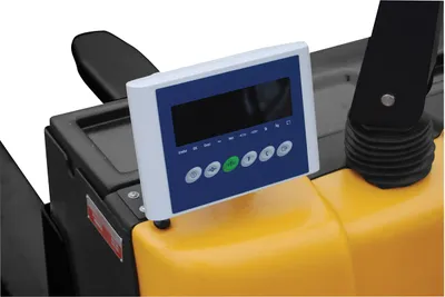 Vestil EPT-2547-30-SCL-AGM pallet jack shown from an alternate angle